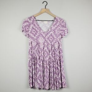 Altar’d State Purple White Dress XS